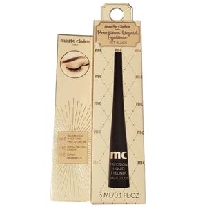 Marie Claire Paris Precision Liquid Eyeliner  Ultra Pigmented Jet Black Makeup
